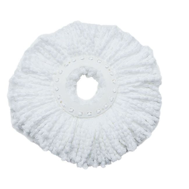Floor Cleaning Washable Absorption Replacement Microfiber Round Mop Heads 